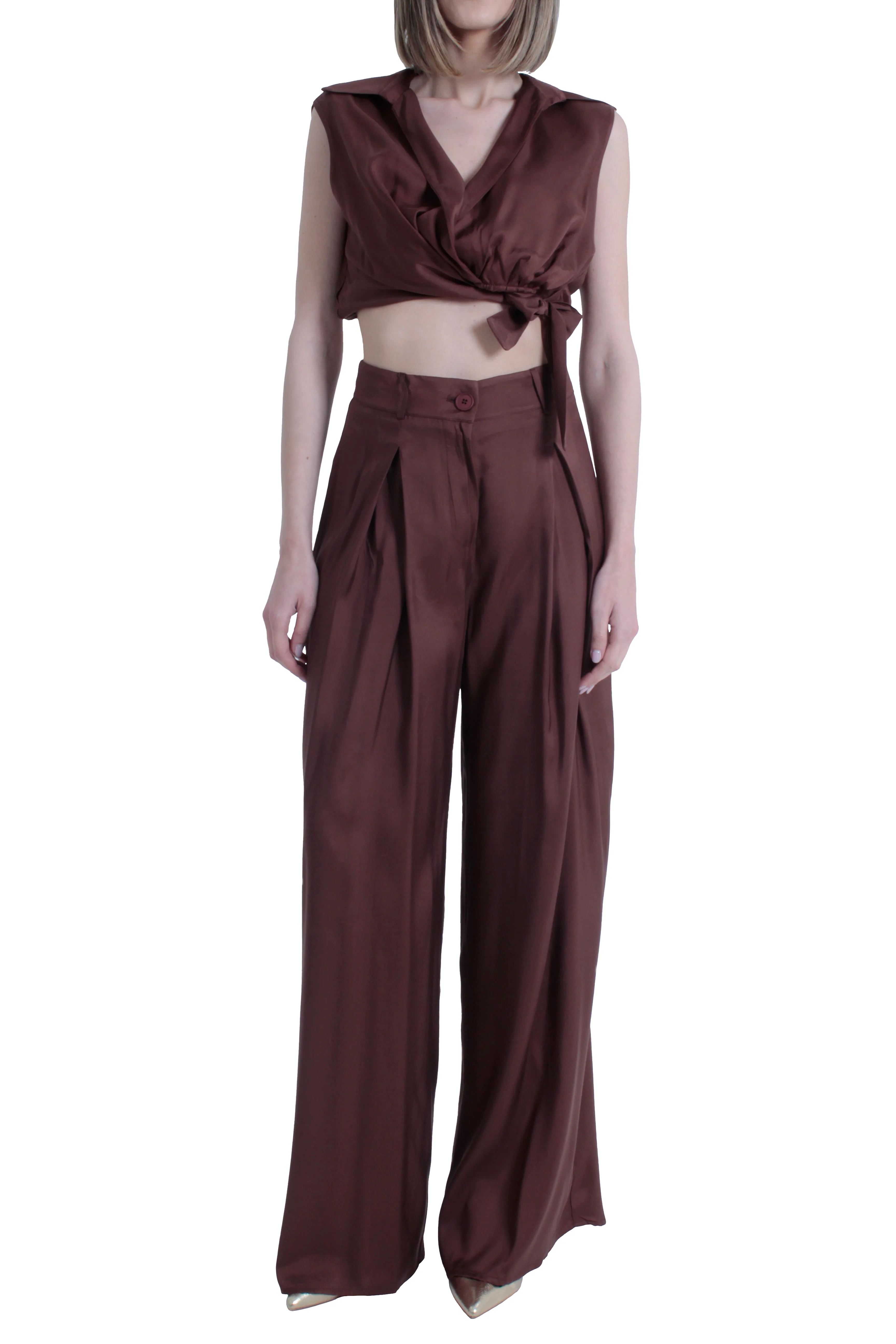 Blusa ARKIN con cintura - Image 4