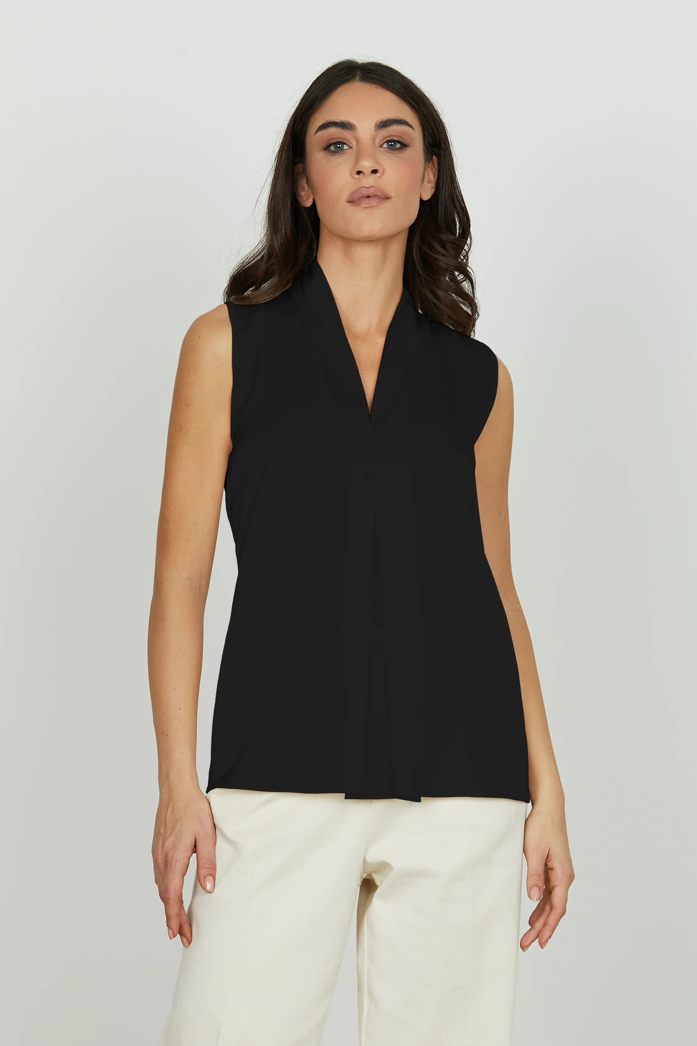 Blusa DOCEO s/m con colletto più pieghe - Image 5