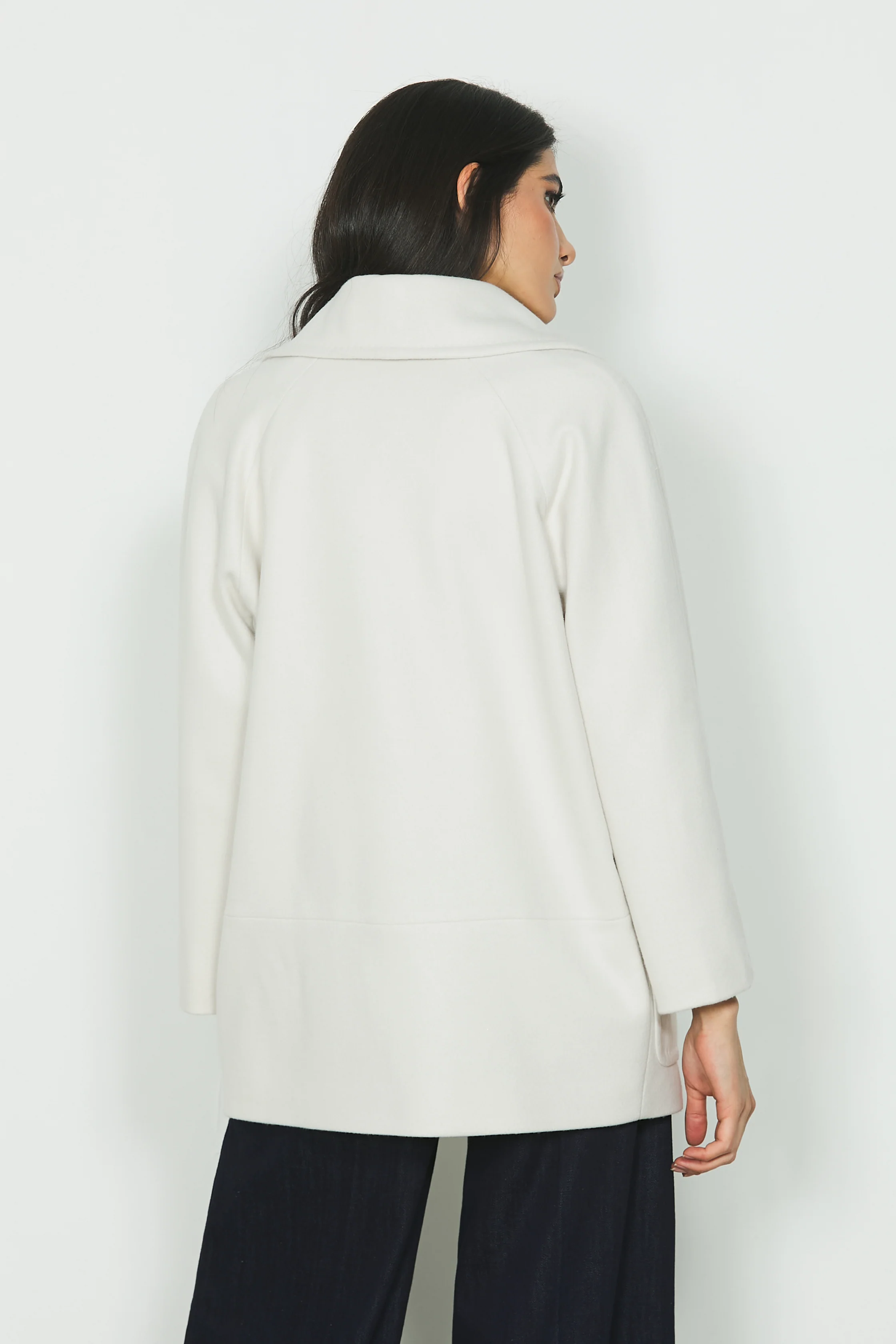 Cappotto CARLOTTE manica lunga raglan doppio petto - Image 3