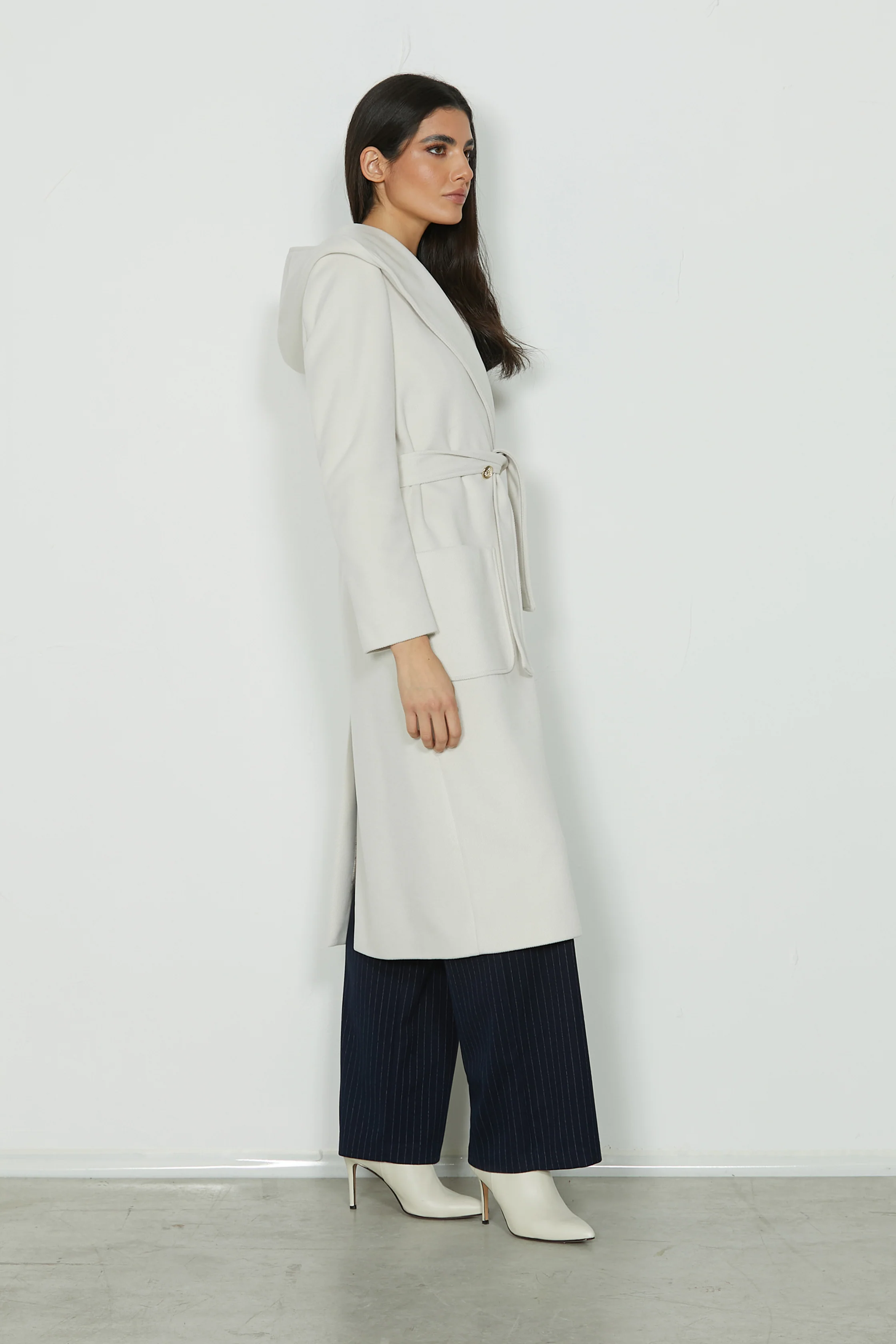 Cappotto HARPER Lungo C/Ts+Cappuccio Panno - Image 2