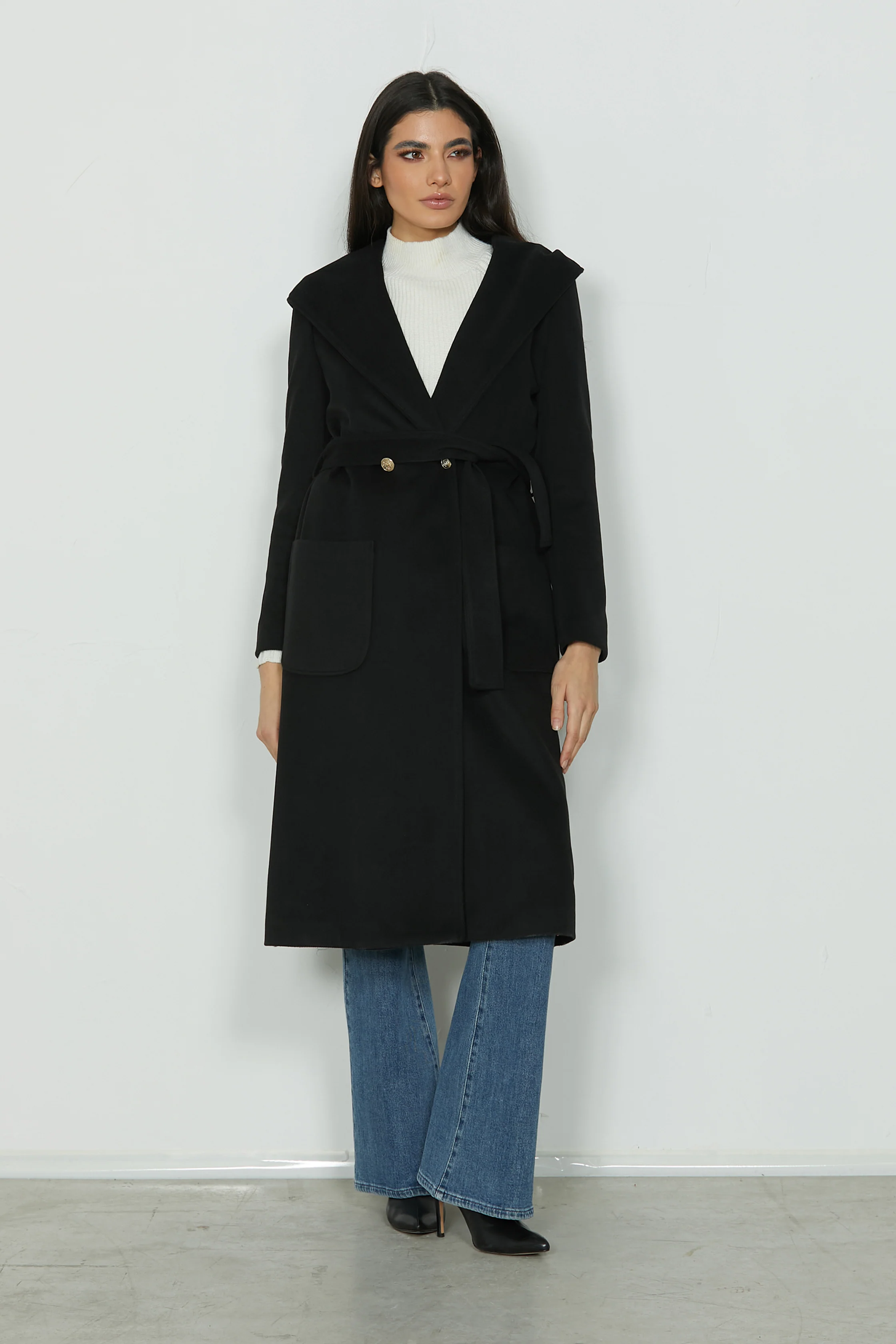 Cappotto HARPER Lungo C/Ts+Cappuccio Panno - Image 5