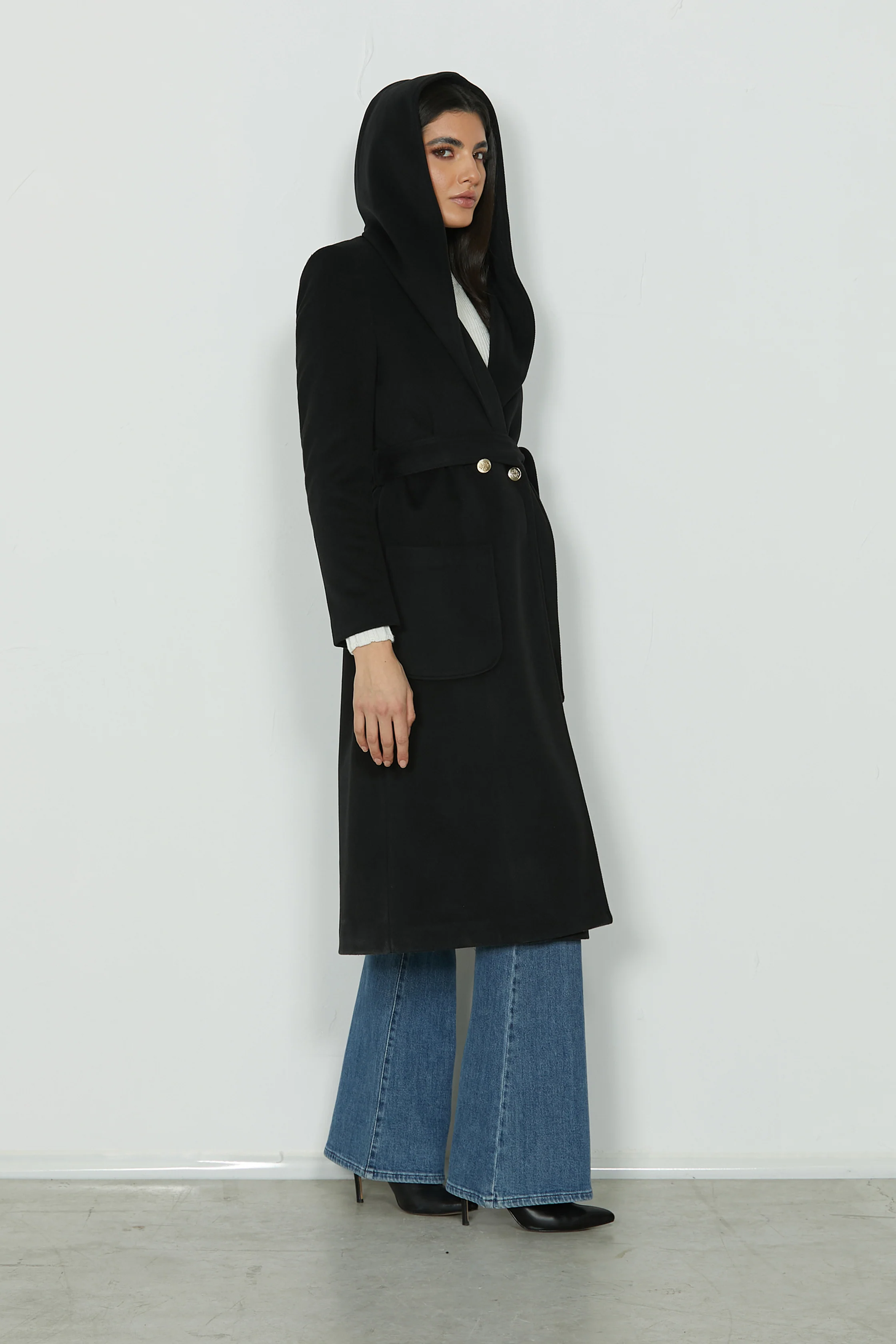 Cappotto HARPER Lungo C/Ts+Cappuccio Panno - Image 6