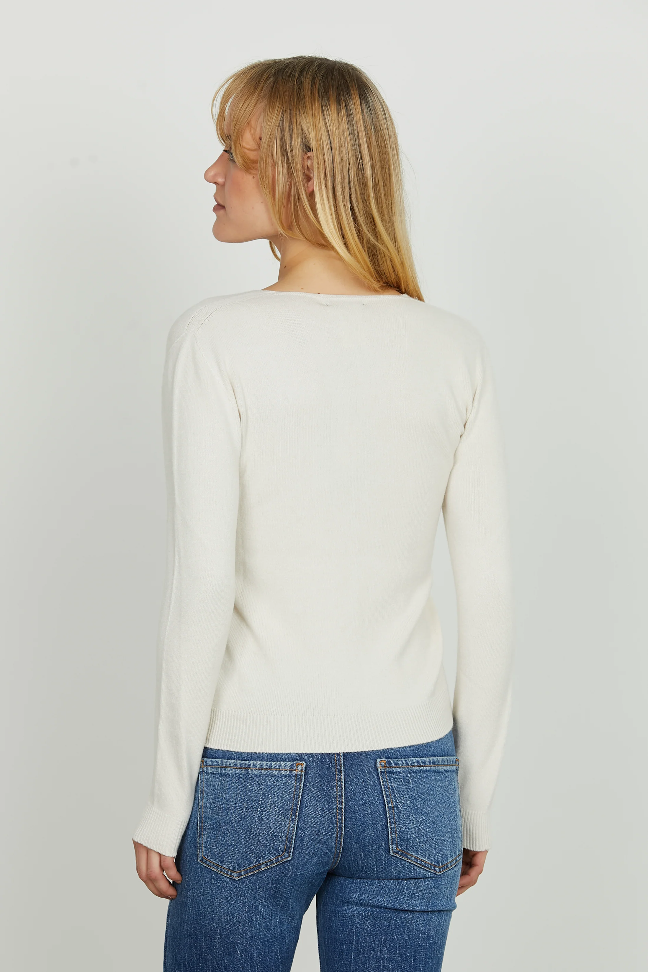 Cardigan DYREN manica lunga con bottoncini - Image 3