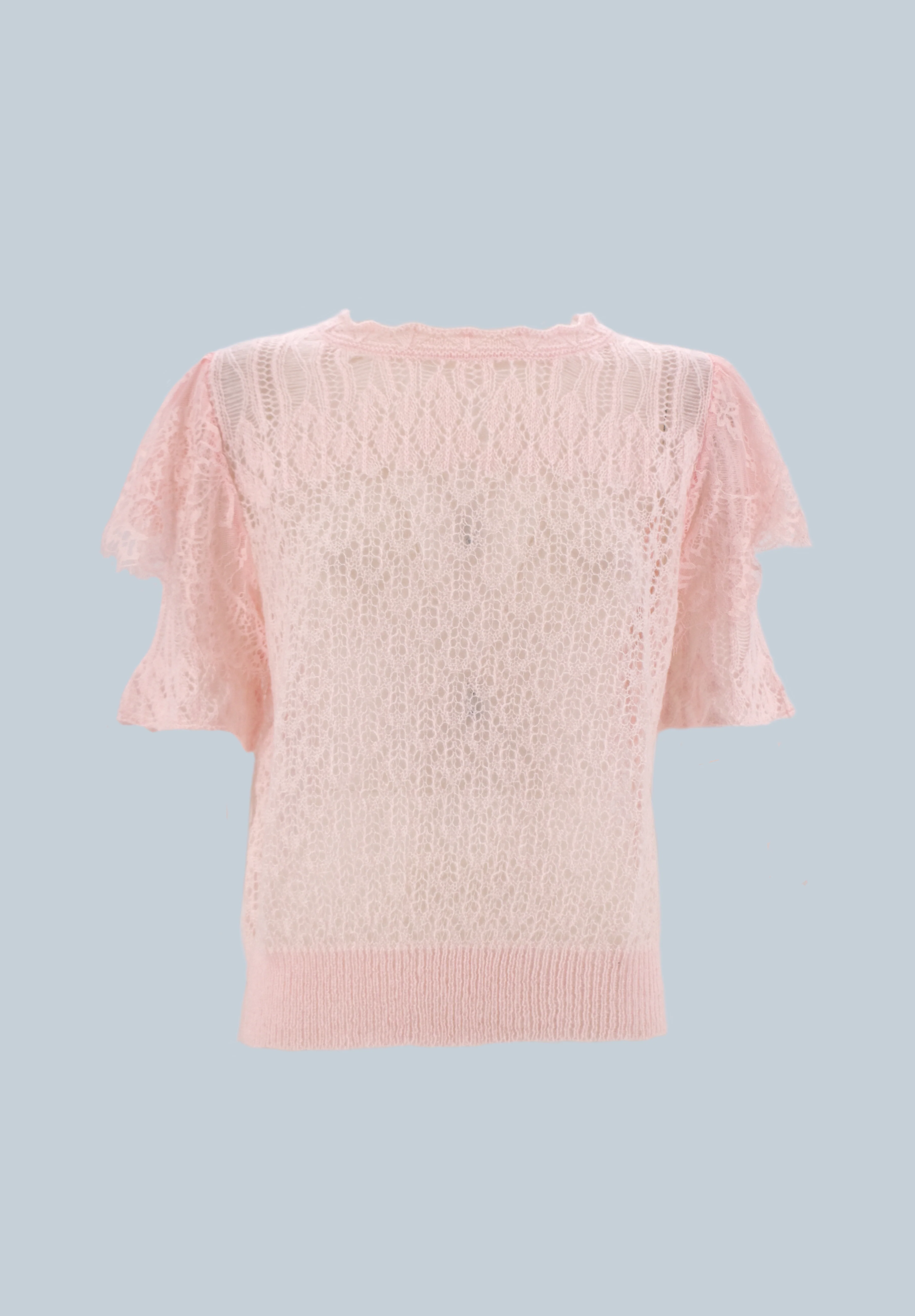 Maglia ALY mezza manica traforata con pizzo - Image 6