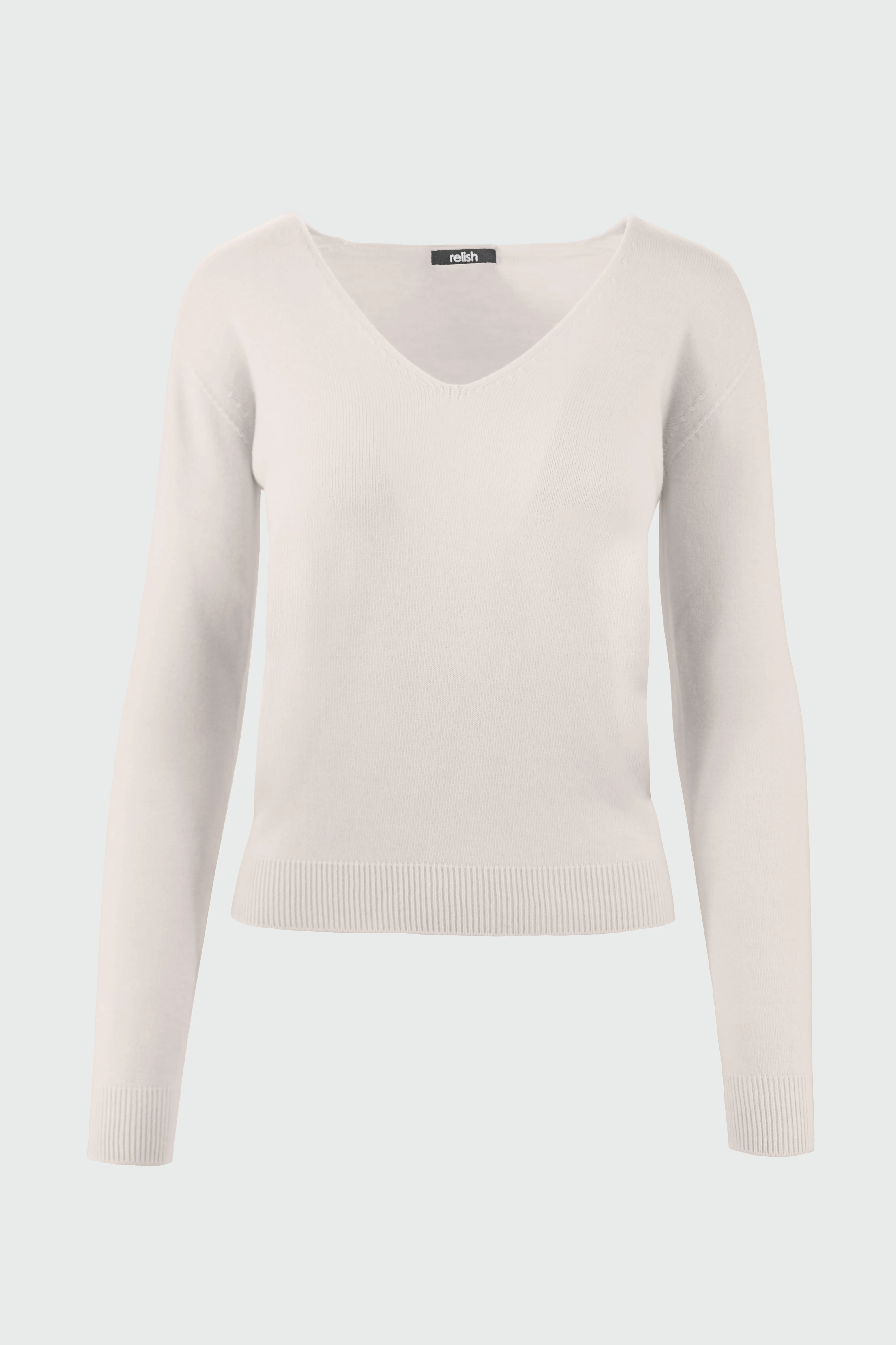 Maglia SARAG scollo a V manica lunga - Image 6