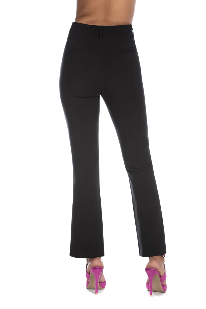 Pantalone ALIBABA vita alta con impuntura centrale più spacc. F.do più tasche filetto - Image 3