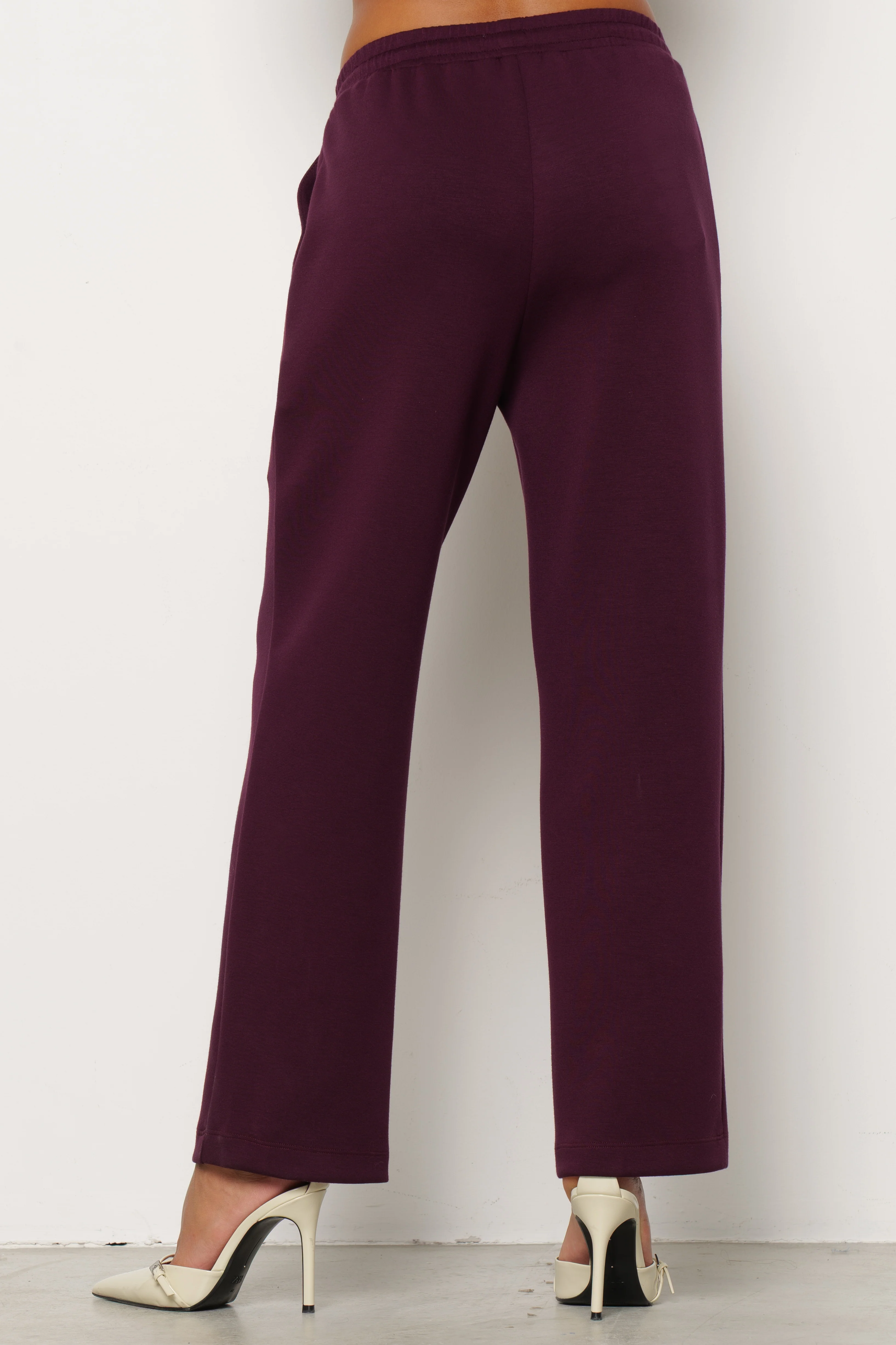 Pantalone CAESAR in felpa con coulisse e ricamo logo - Image 3