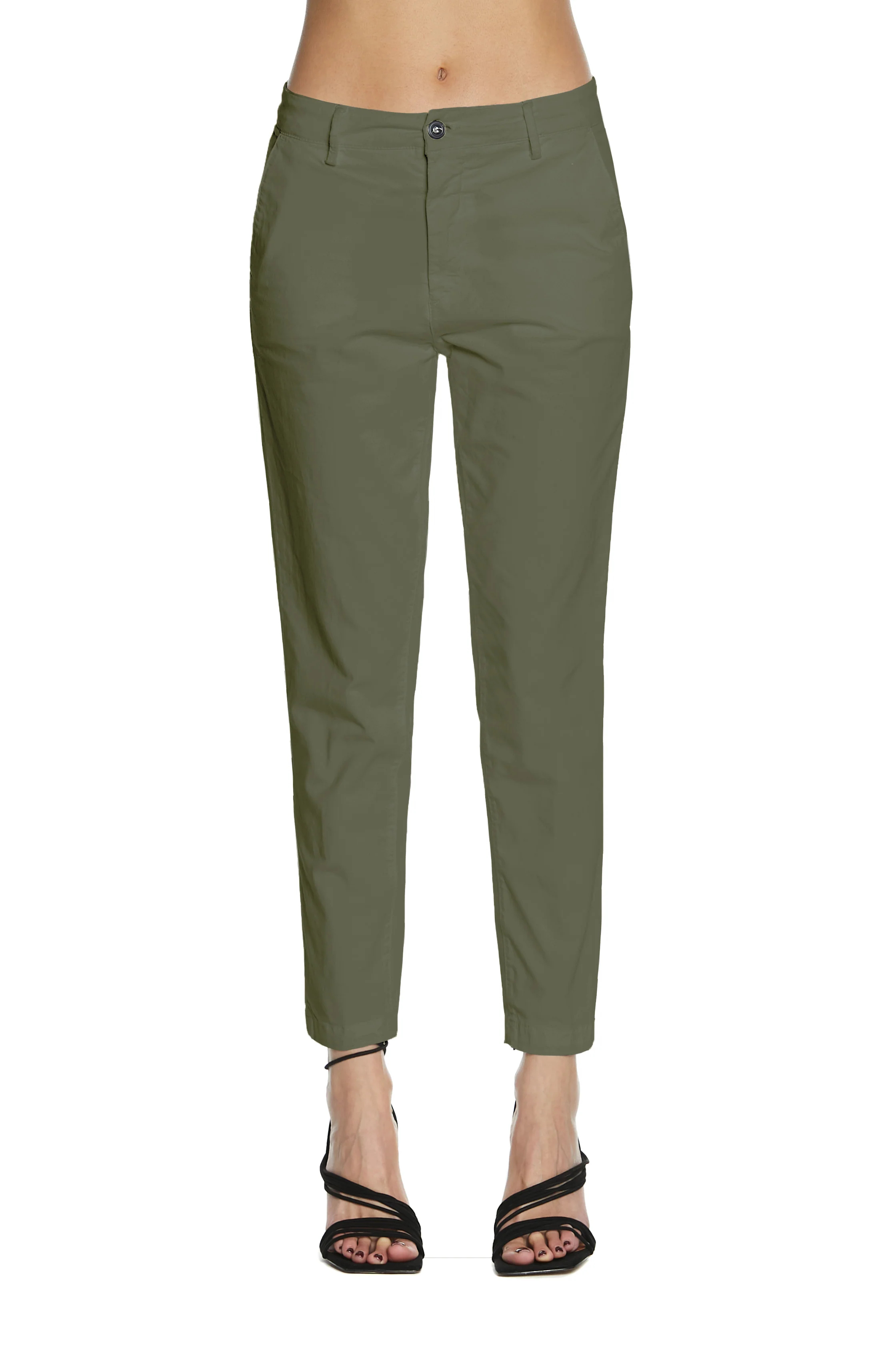 Panta CAROL_1 vita media chino slim fit gabardine - Image 6