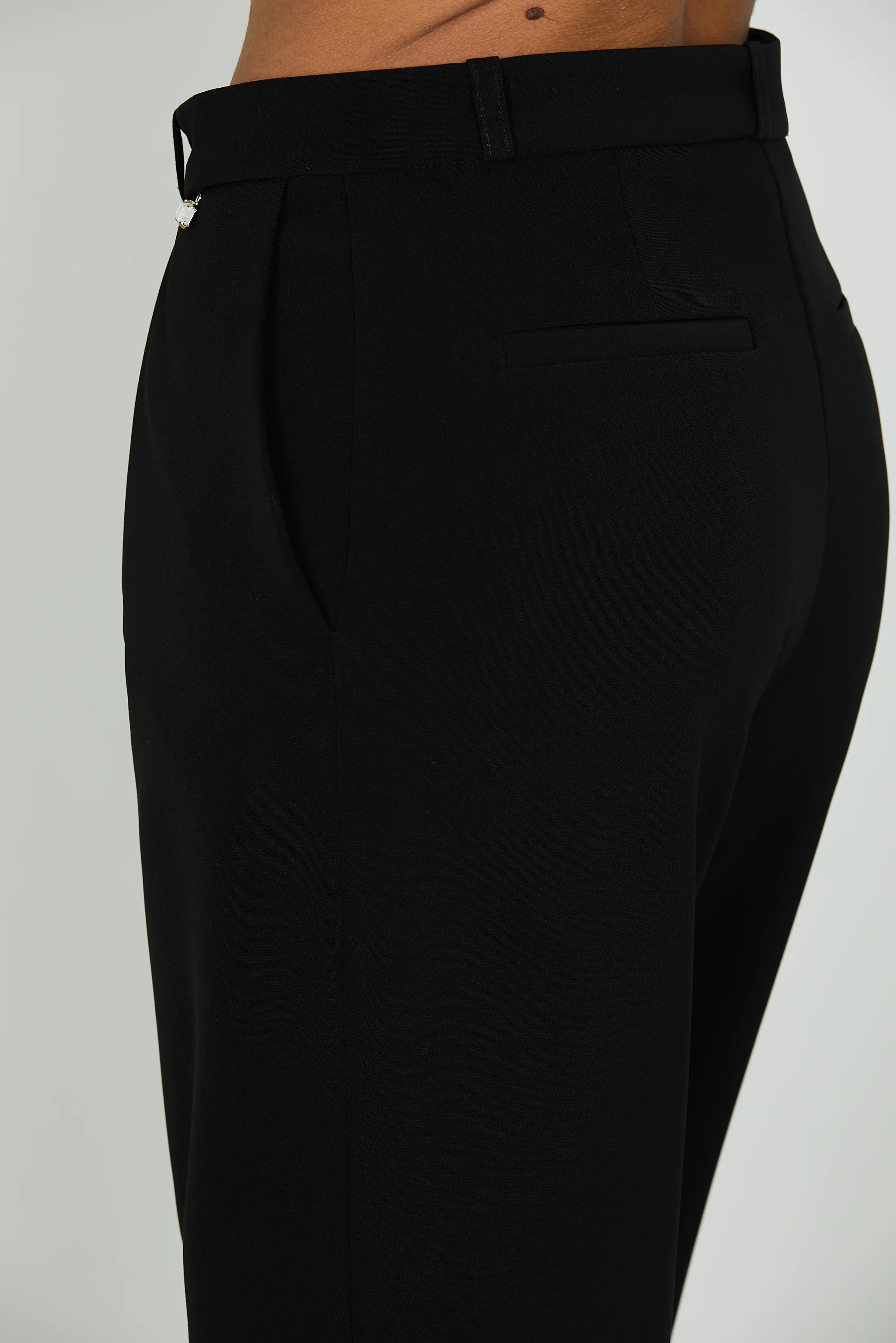 Panta GASHER vita alta con pinces ampio più ts. Filetto retro - Image 5