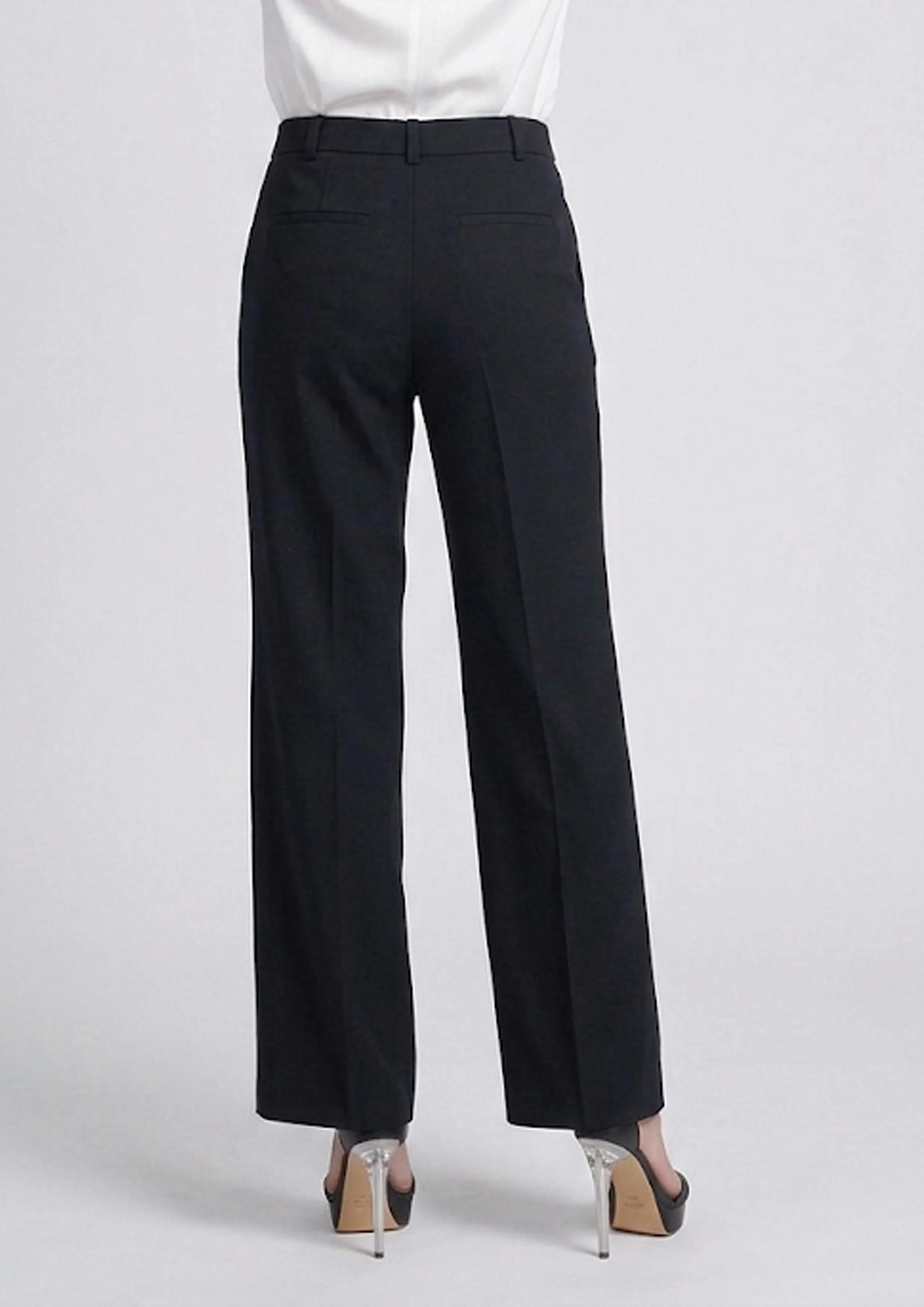 Pantalone KEMY vita alta 1 bott più passanti più elastico - Image 2