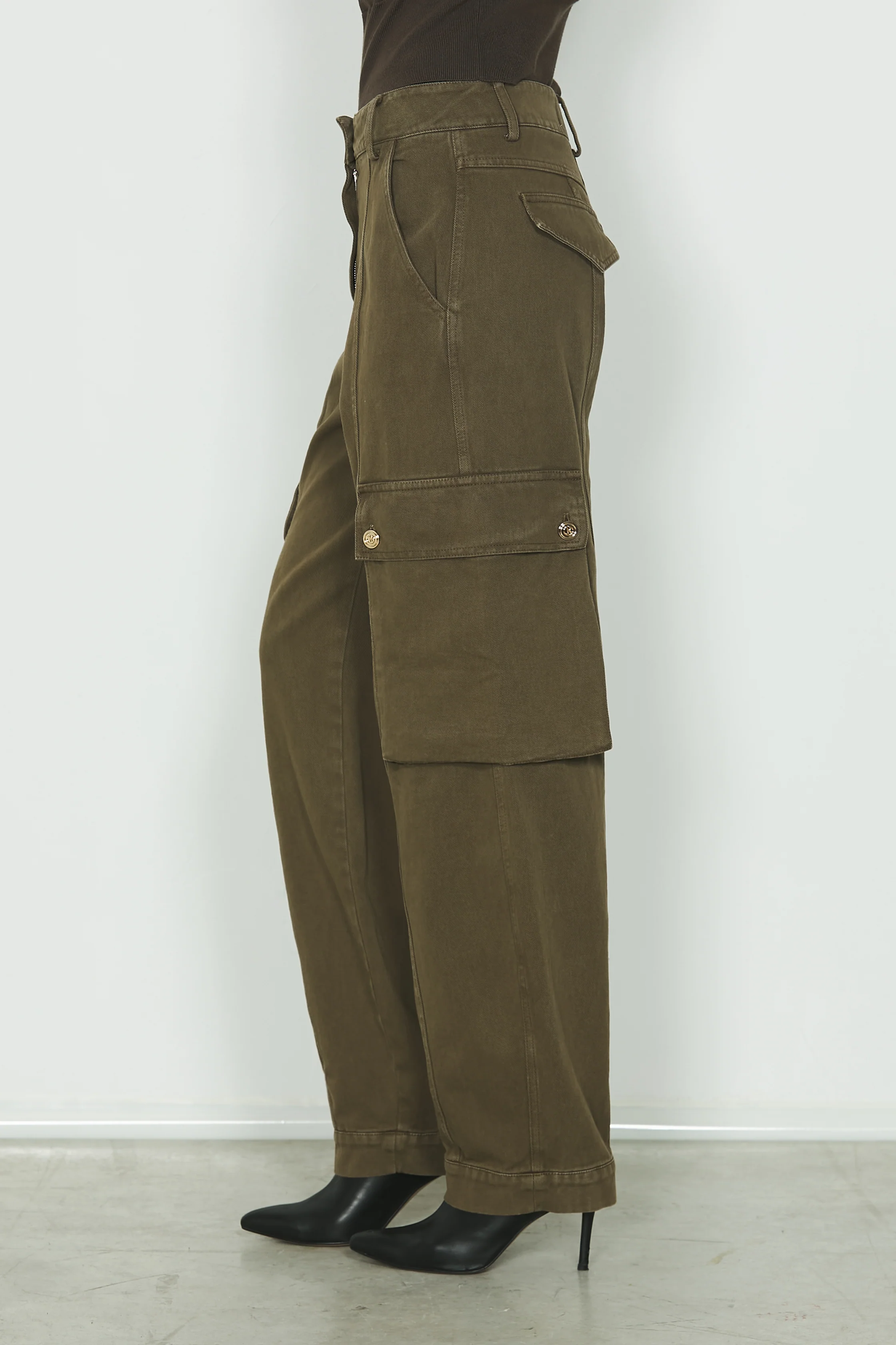 Panta RAYMOND vita alta con tasche francesi più tasconi - Image 3