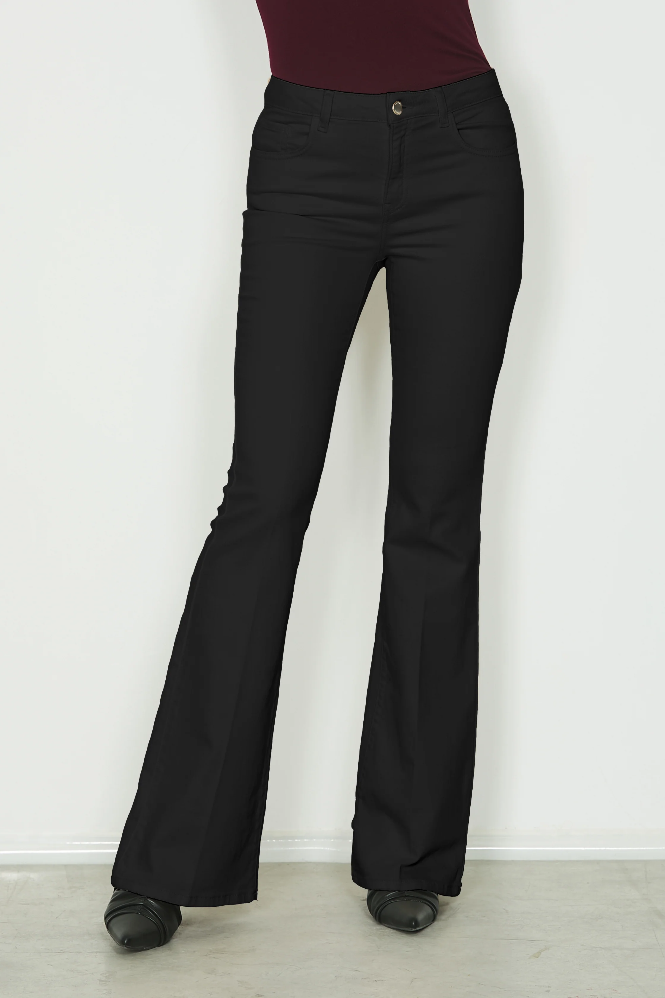Panta SCHIFFER_11 vita media 5 ts flaire fit bull - Image 5