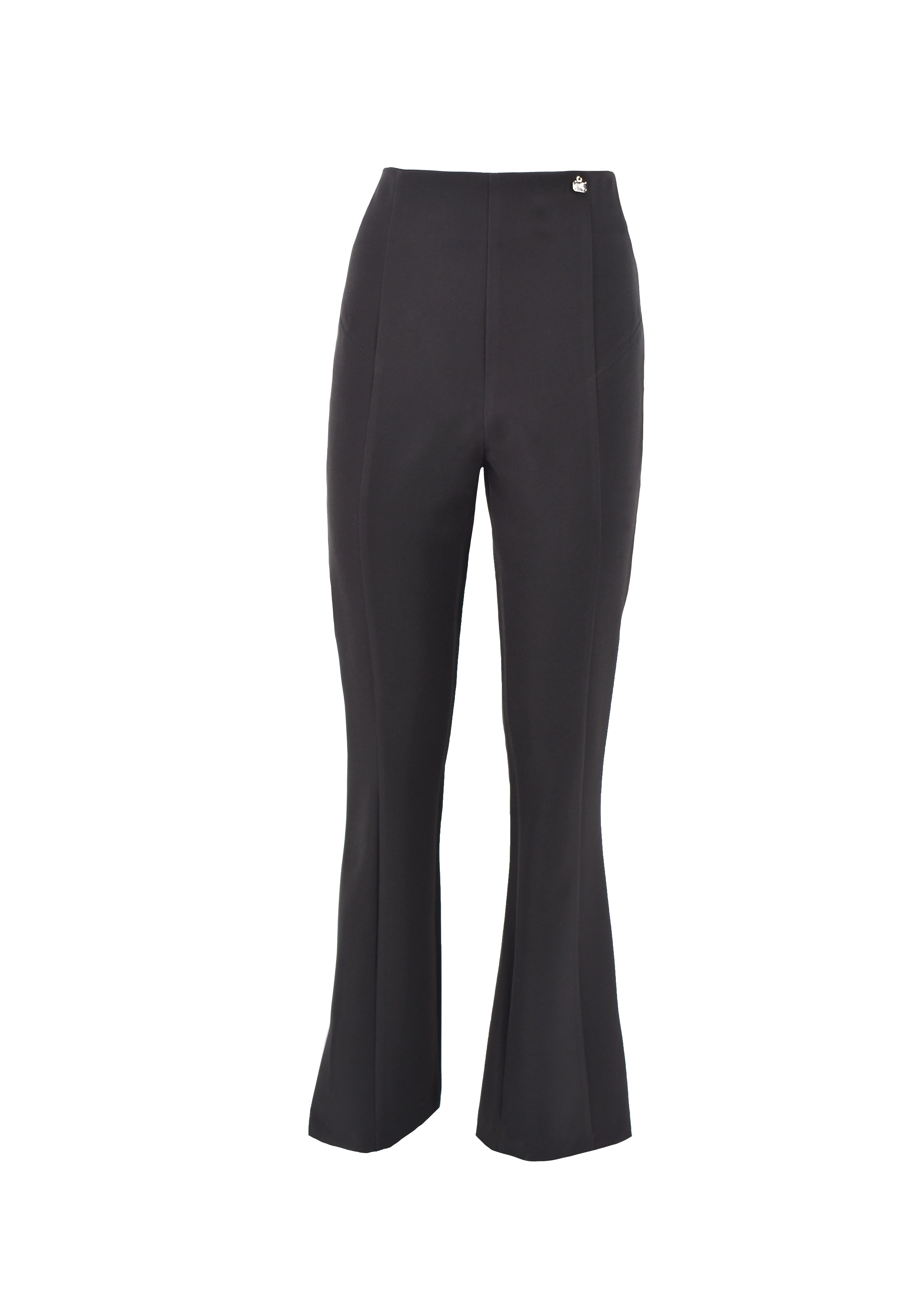 Pantalone WEE vita alta con bottoni imp.centrale più spacchi f.do - Image 9