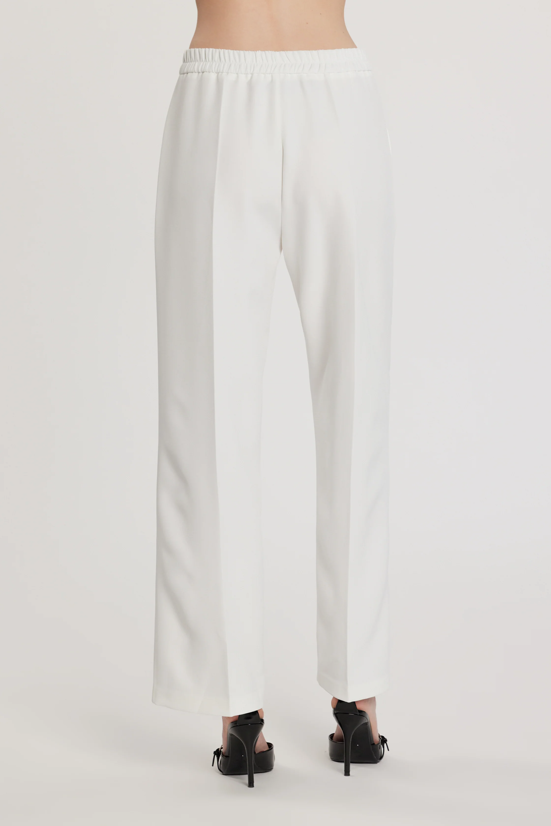Pantalone CASTELLA vita alta con elastico più tasche francesi - Image 4