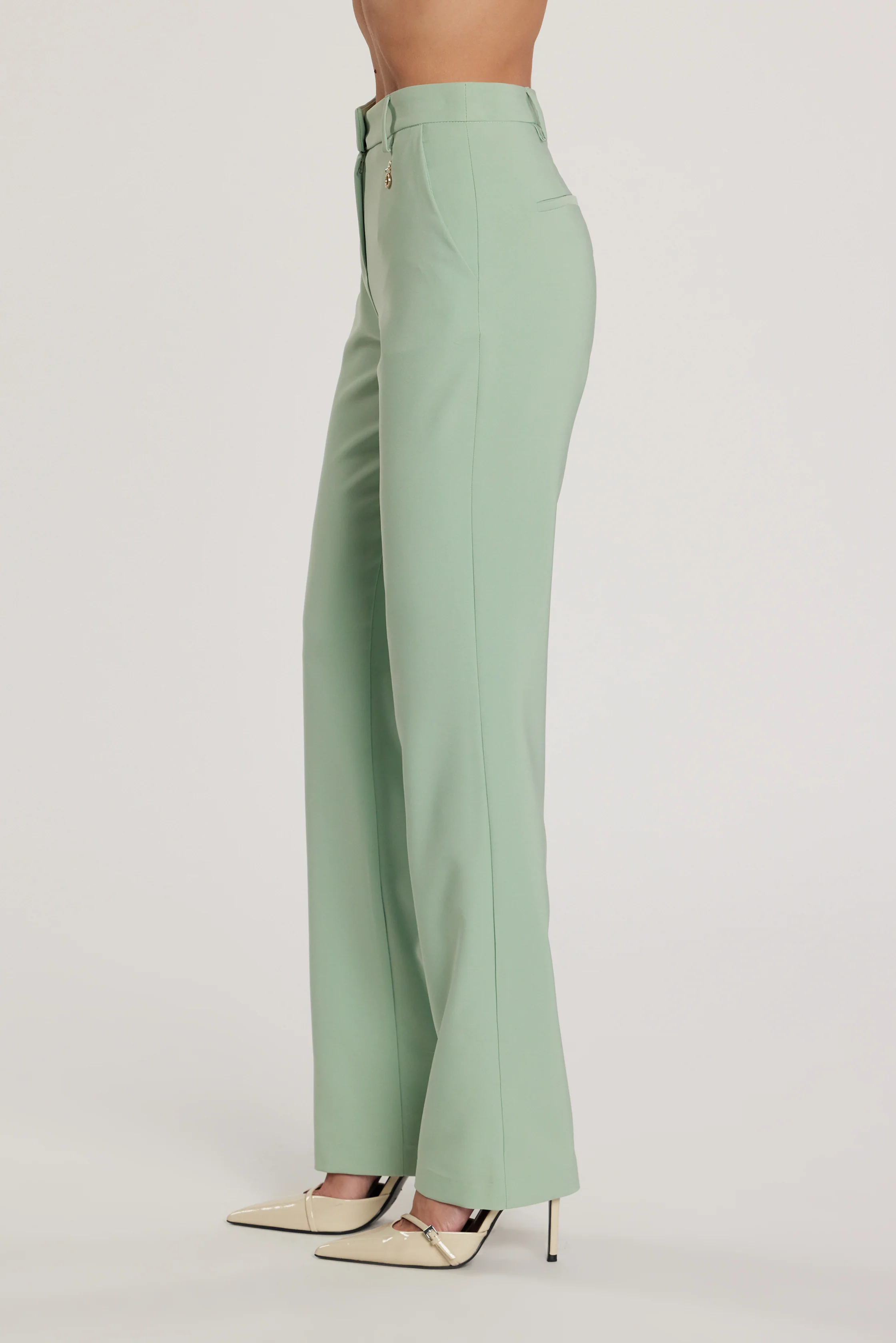 Pantalone CLOES vita alta con tasche francesi più filetto - Image 3