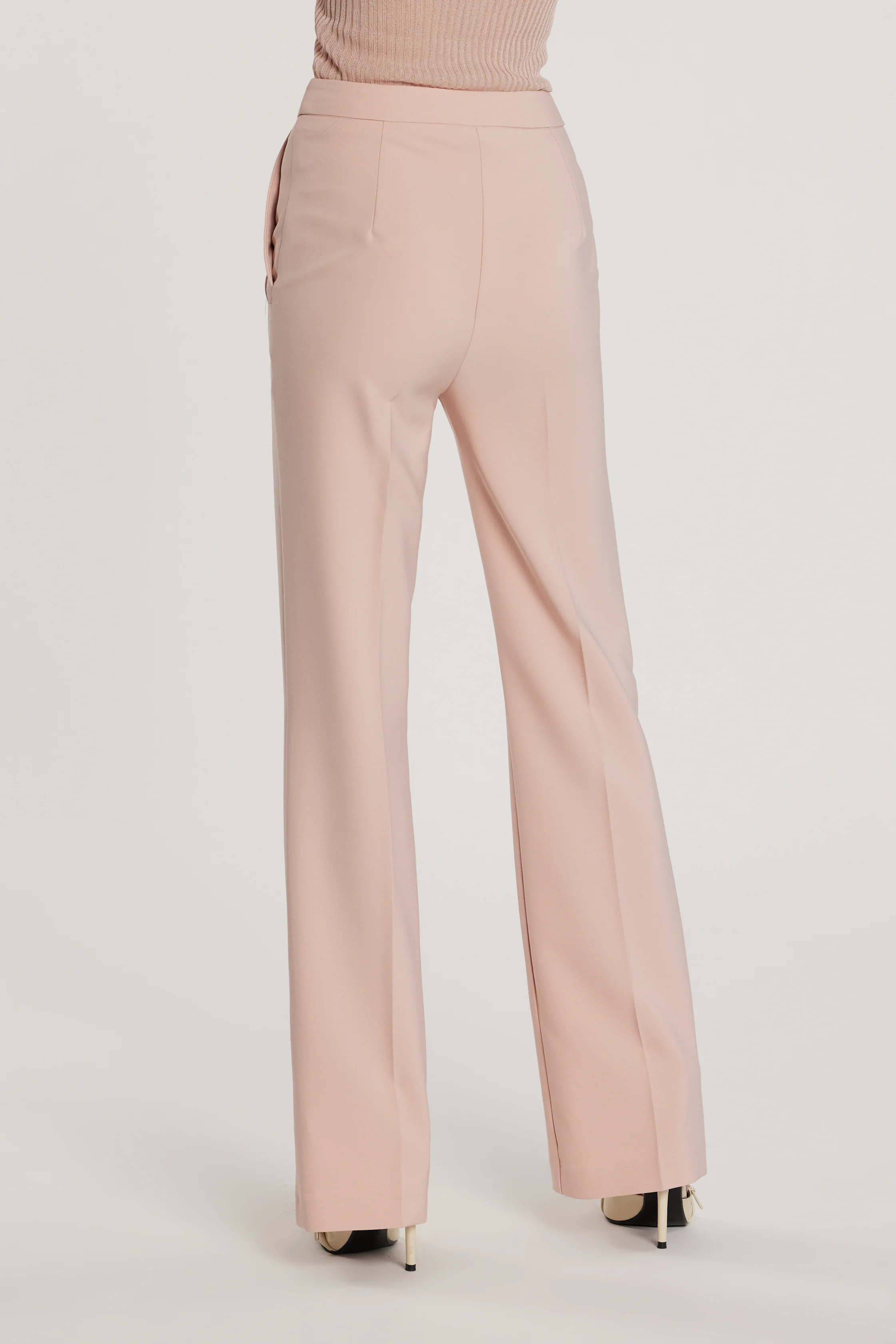 Pantalone INDIANAPOLIS vita alta con tasche francesi - Image 4