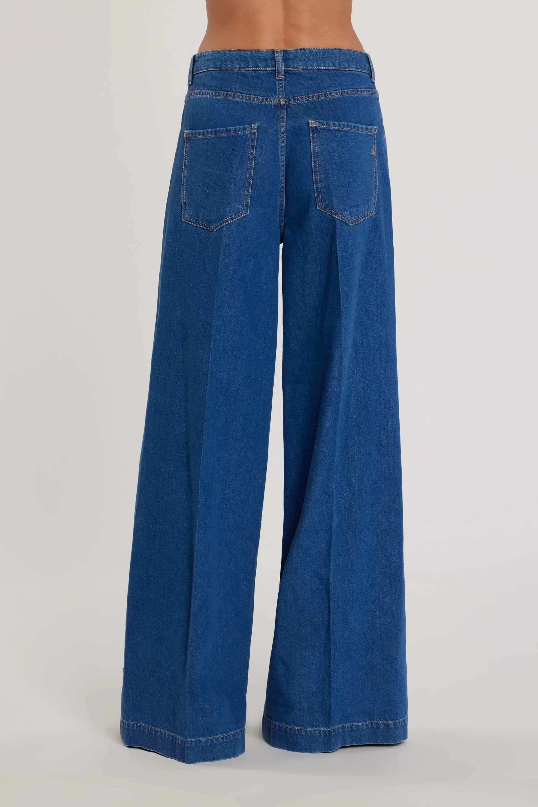 Pantalone LINDA_23_SNZ vita media wild fit denim tencel - Image 3