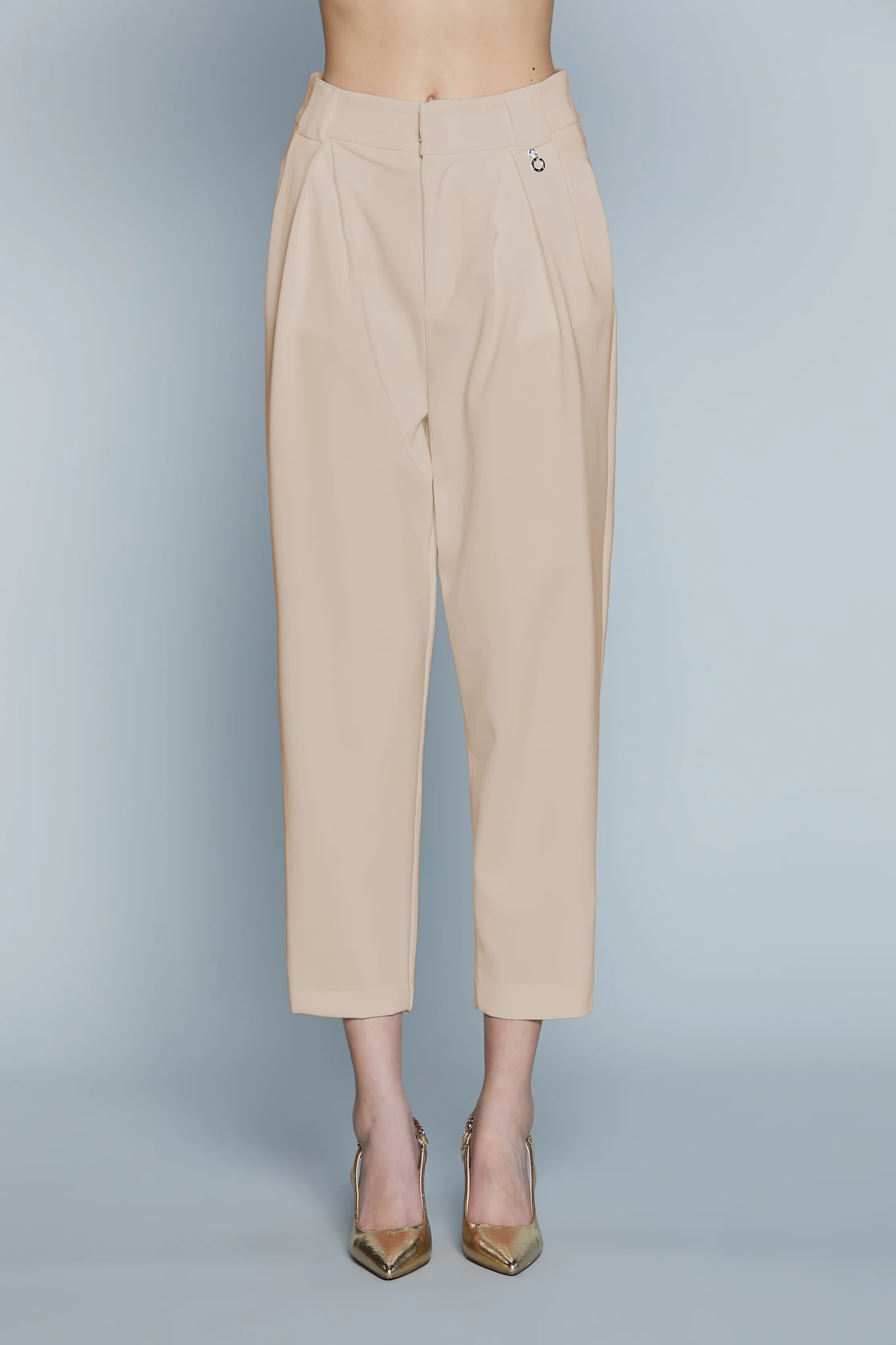 Pantalone SETMU Vita Alta con Pinces più Tasche - Image 11