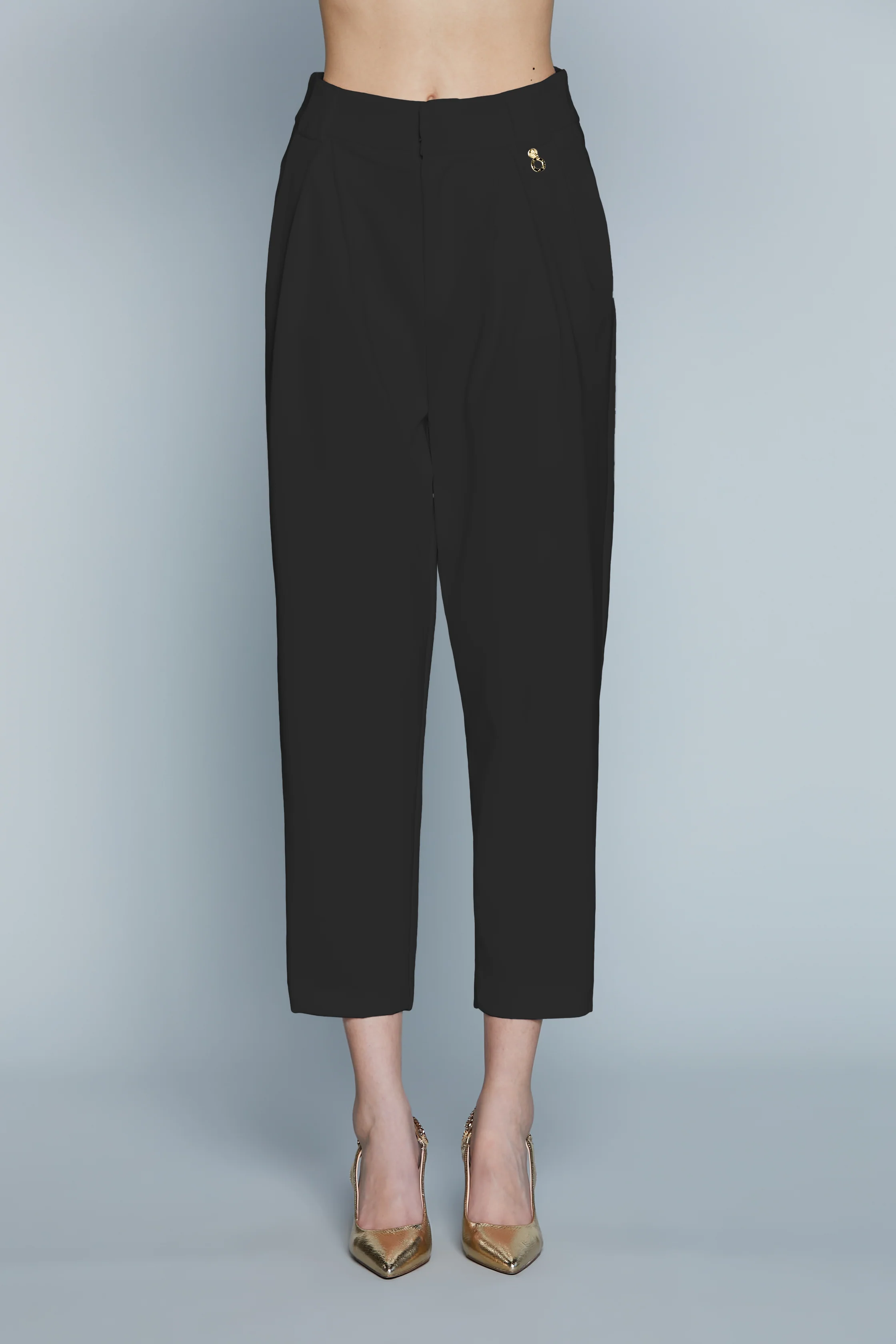 Pantalone SETMU Vita Alta con Pinces più Tasche - Image 5