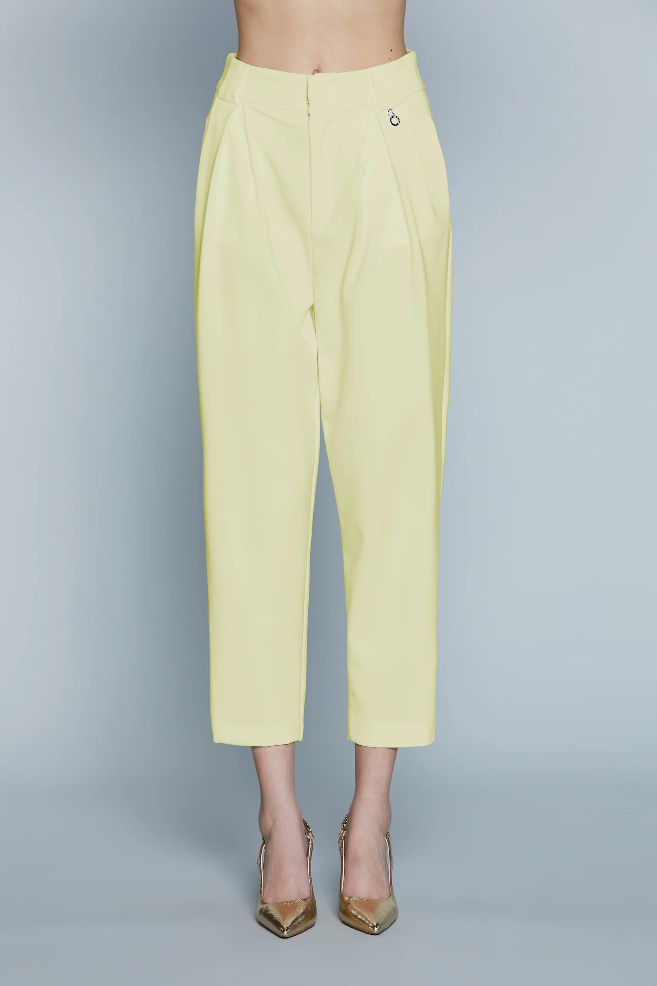 Pantalone SETMU Vita Alta con Pinces più Tasche - Image 7