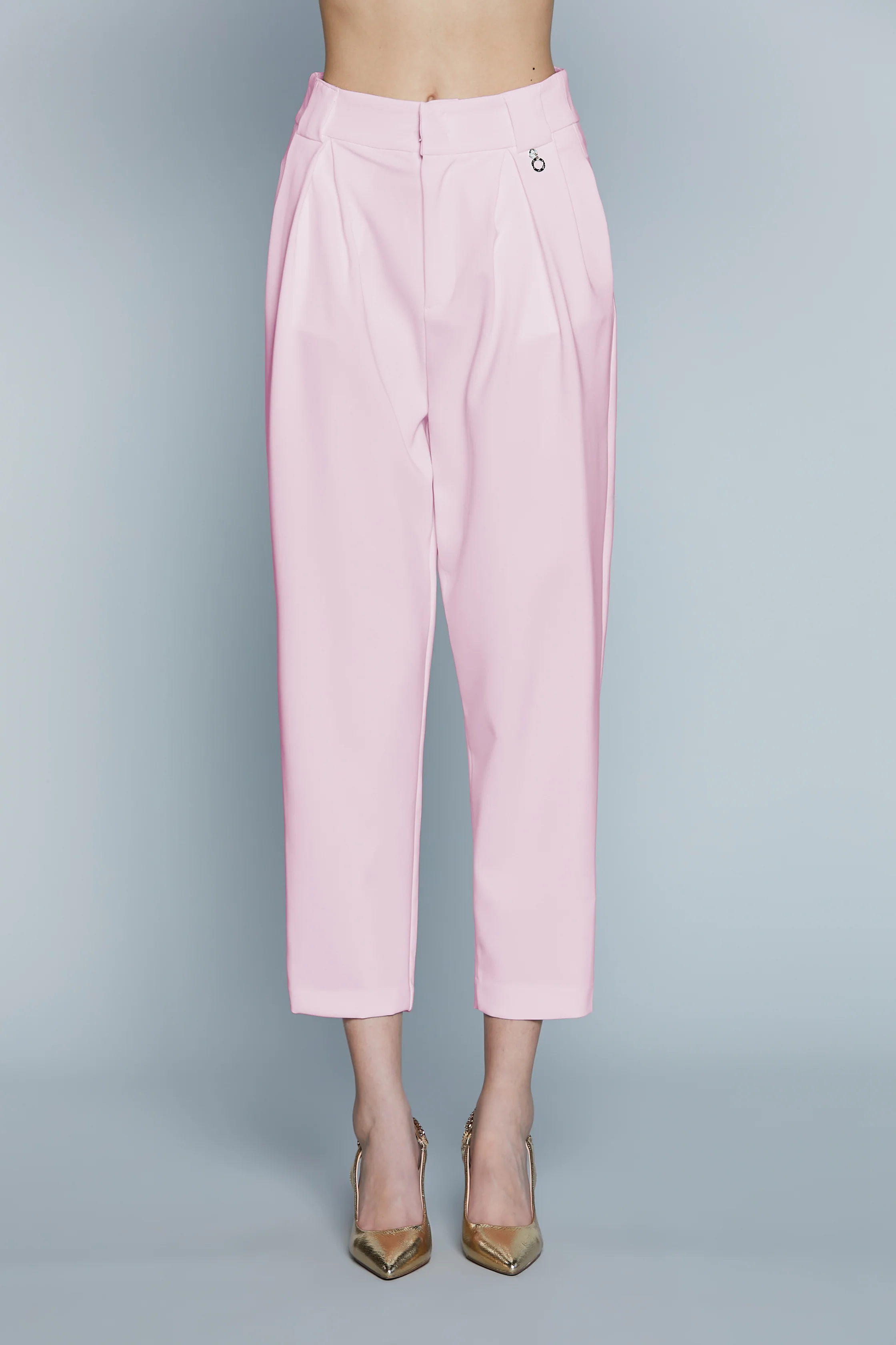 Pantalone SETMU Vita Alta con Pinces più Tasche - Image 9