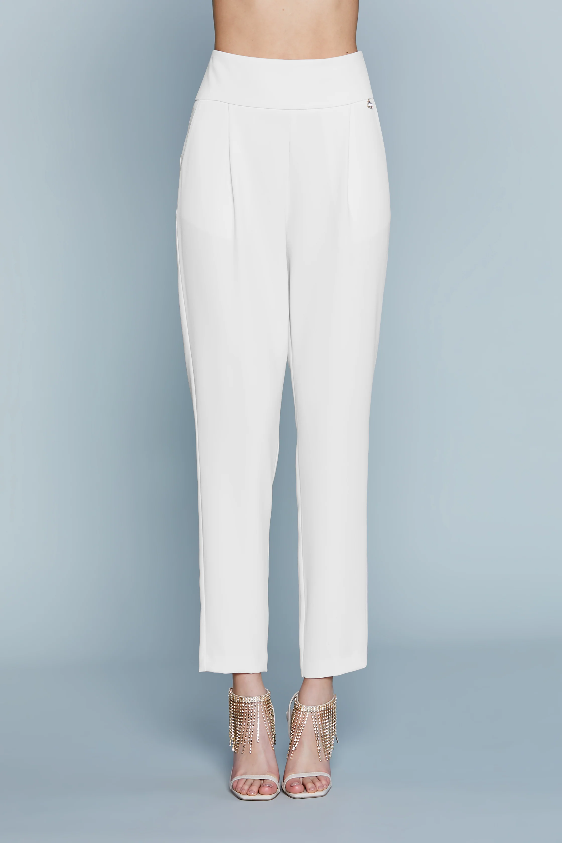 Pantalone TULIPE Vita Alta con tasche più Pinces - Image 5