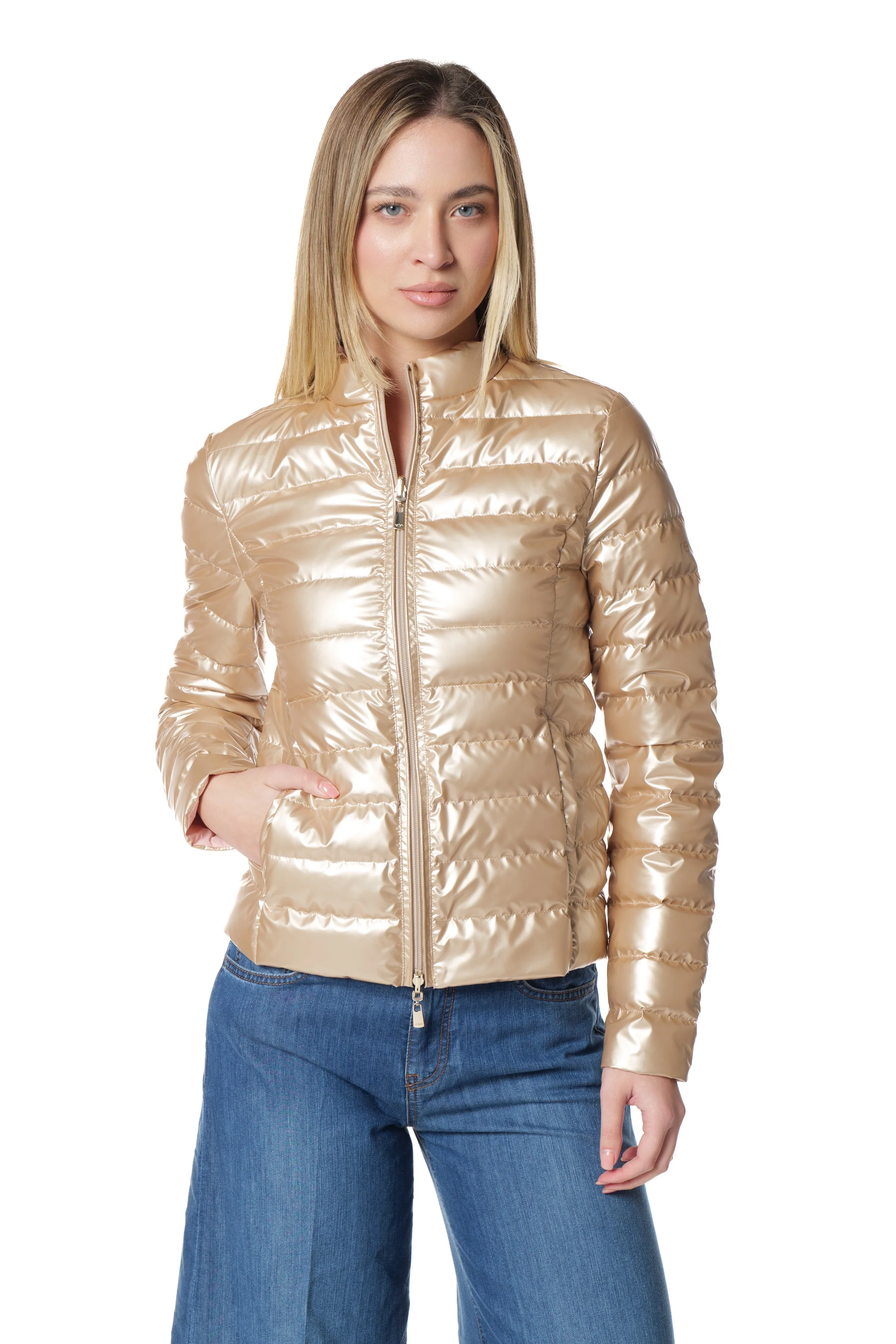 Piumino RIMO_DOUBLE M/L Double Face con Zip più Tasche Superlight - Image 6