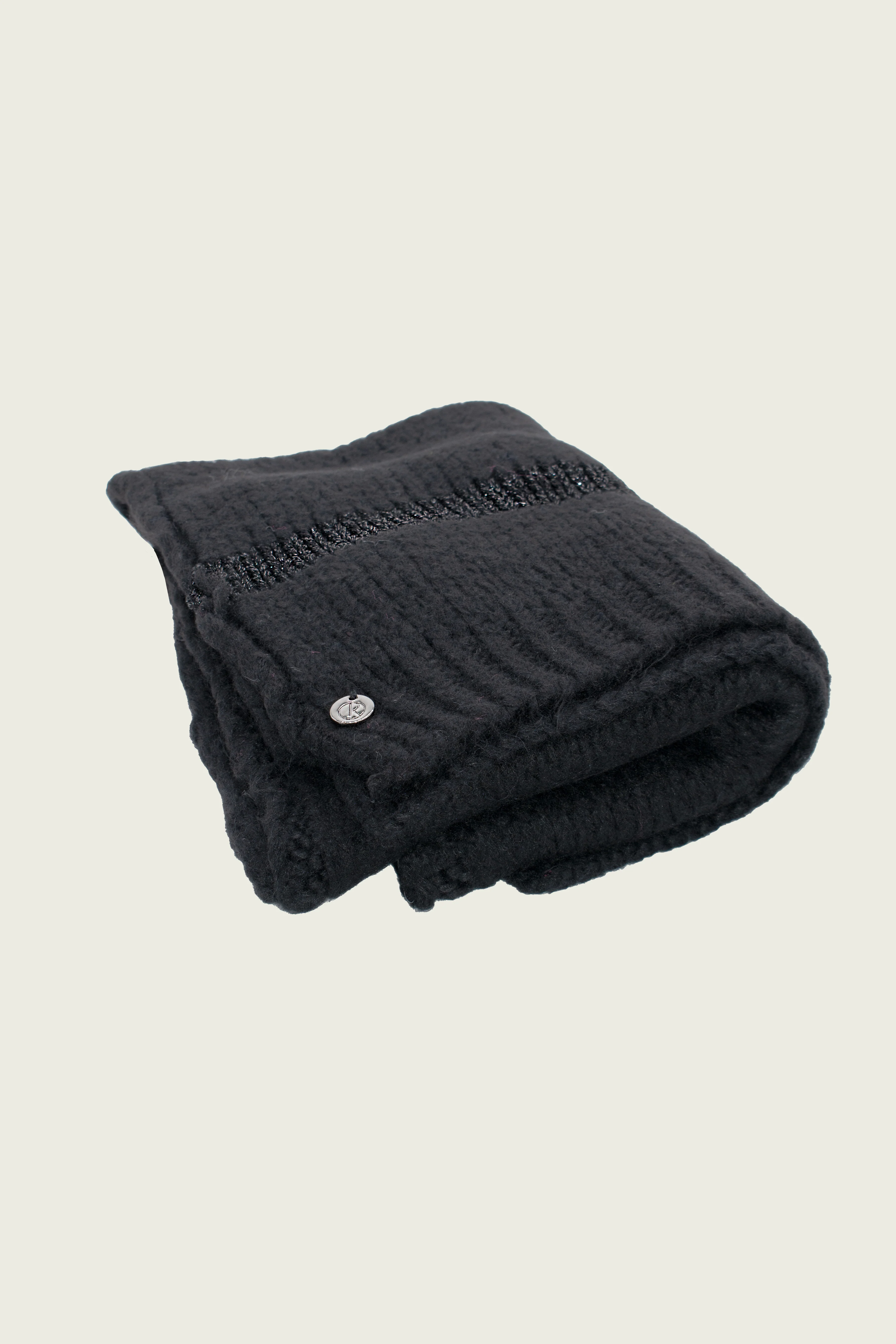 Sciarpa TARAS con righe lurex - Image 4