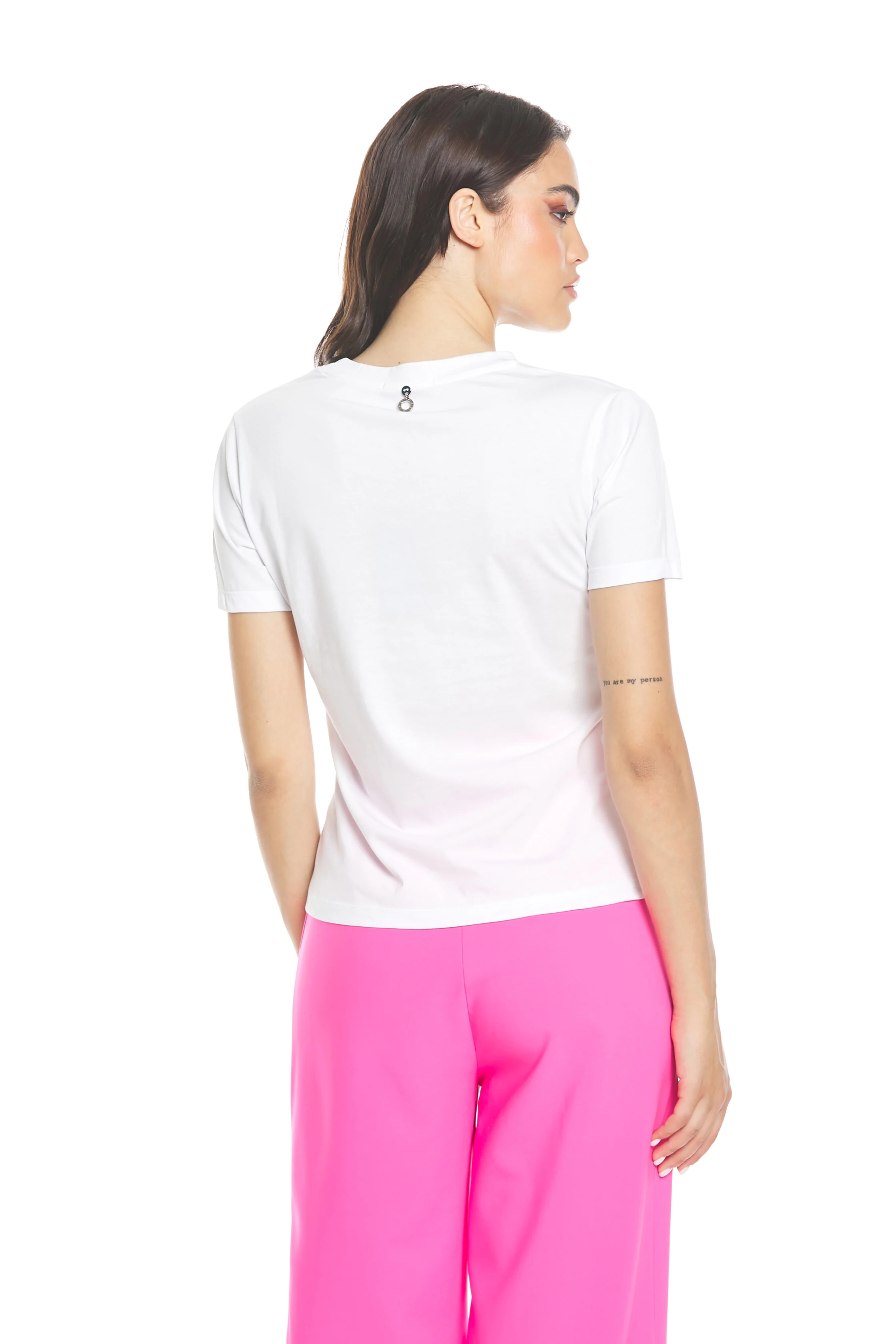 T-shirt AQUARIUM mezza manica con stampa lingerie - Image 3