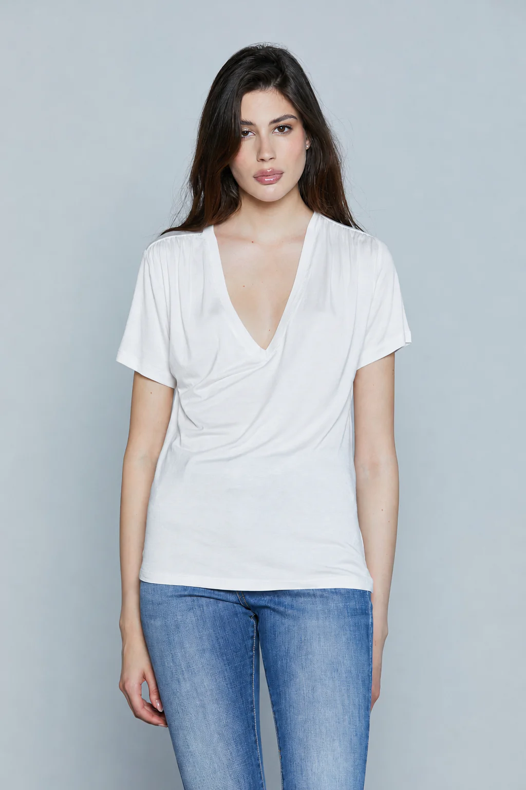 T-Shirt REUS mezza manica Scollo V