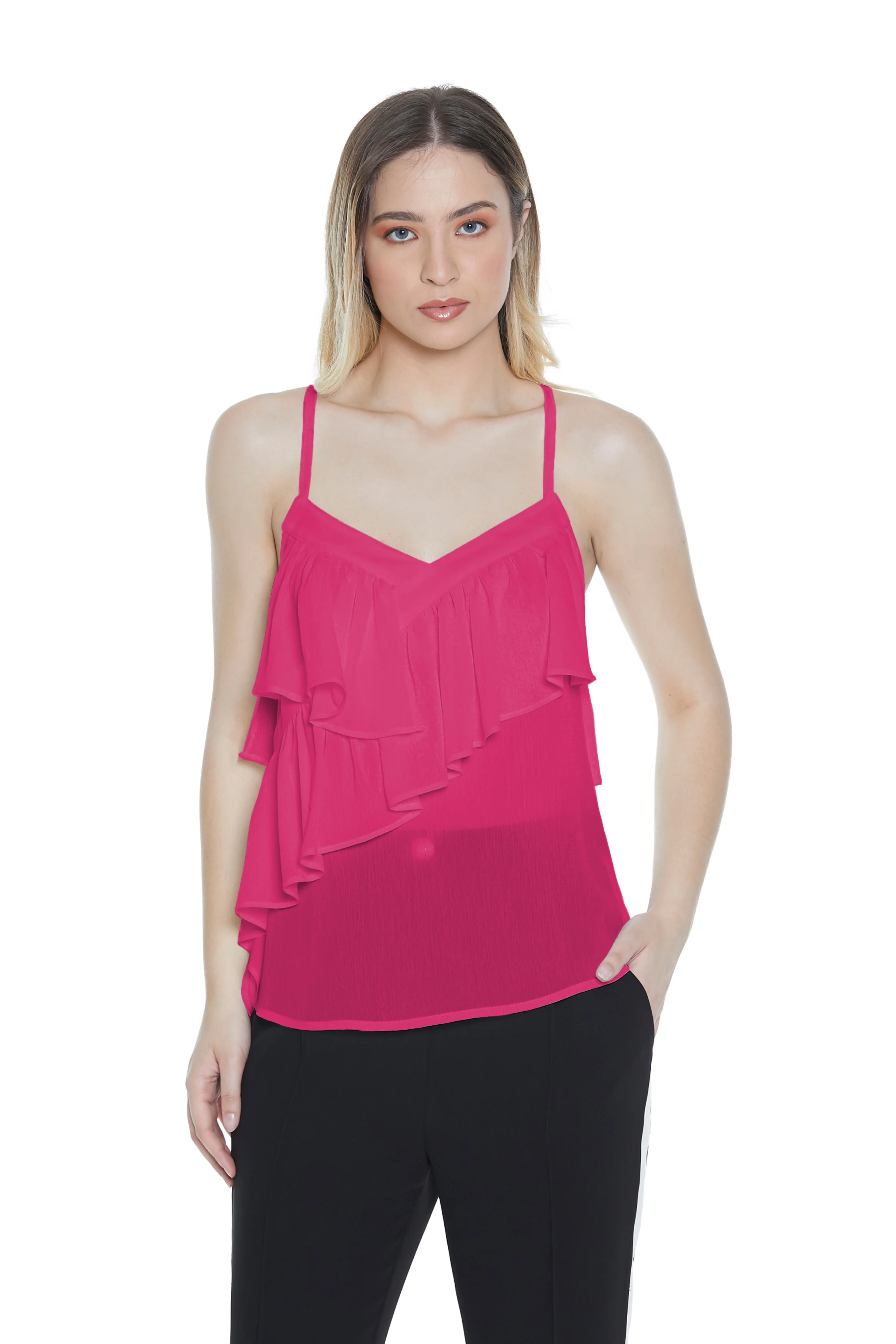 Top NORIE con spalline più balze - Image 6